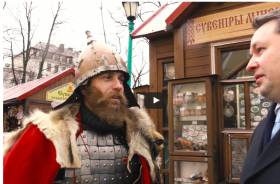950 лет спустя, или Как Всеслав Чародей по современному Минску гулял и с мэром встретился