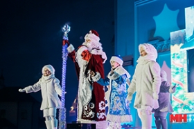 Театрализованные новогодние представления начнутся в Верхнем городе 28 декабря