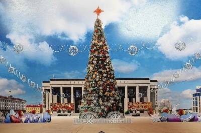 «Зимний концерт» состоится в новогоднюю ночь на Октябрьской площади.