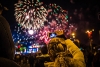 В новогоднюю ночь в Минске устроят праздничный фейерверк. Шоу будет с музыкой
