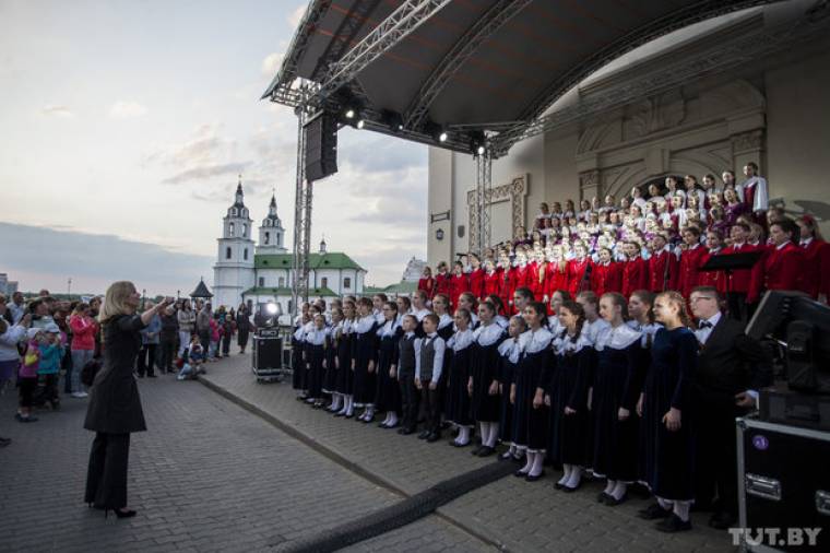 В Минске прошел "Вечер хоровой музыки в Верхнем городе"