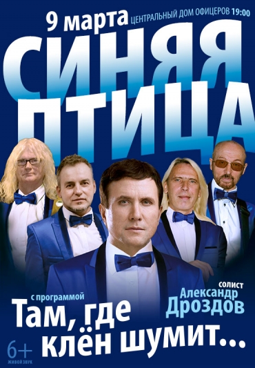 Концерт «Синяя птица» солист Александр Дроздов